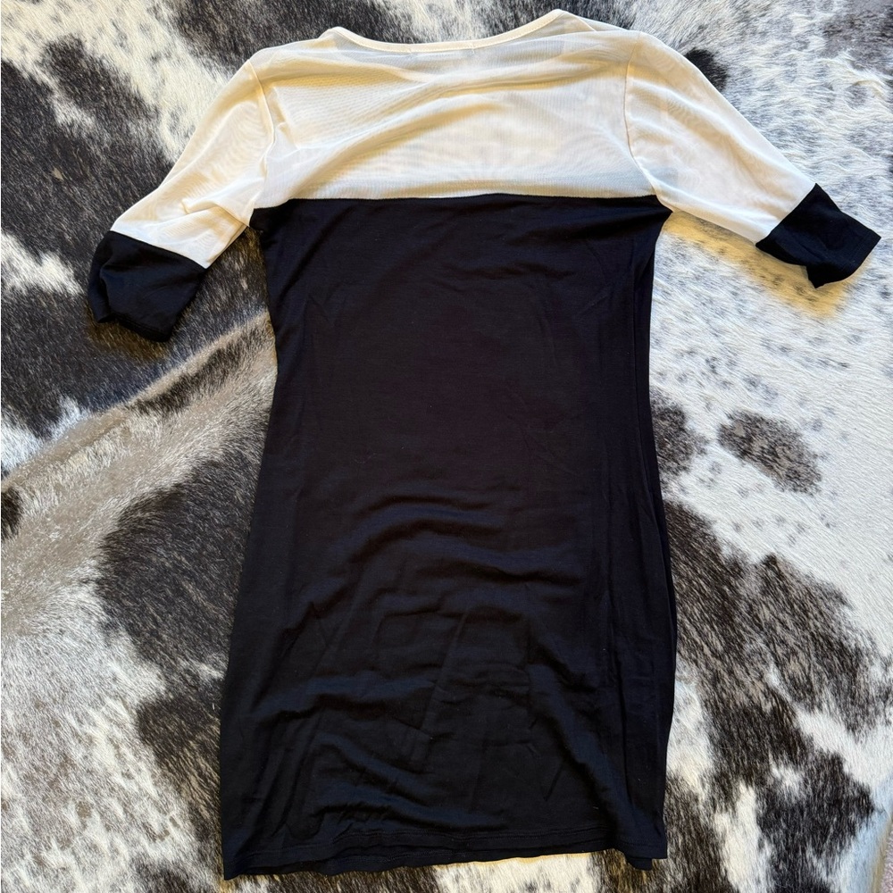 Fitted mini dress